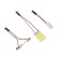 Auto Stuffing LED Torso, 12 V, 16 SMD, two adapters, white light