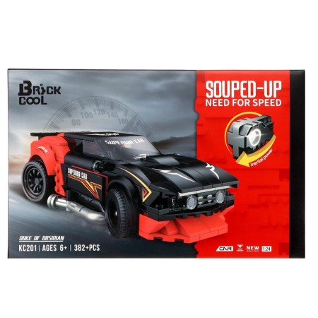 Designer Race "Black buffalo", inertial mechanism, 382 parts-5