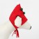 Animal cap "cap", size L (ohm 20 cm, length 20 cm), red