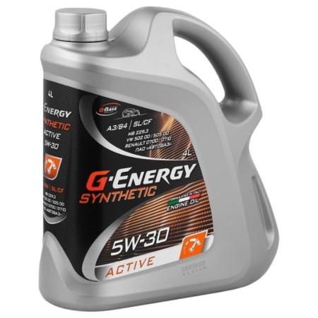 Motor oil G-Energy Synthetic Active 5W-30, 4 liters