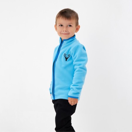 Baby sweatshirt, blue color, height 116 cm-4