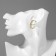 Ring Earrings "Chains" are small, d = 2.2, color gold