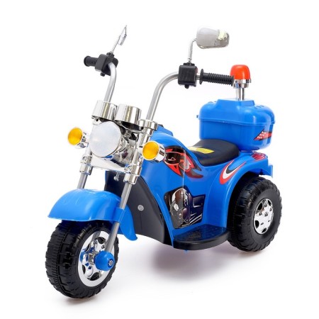 Electric car "Chopper", blue color
