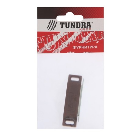 Magnet furniture tundra M002BR, 60x13 mm, medium, brown color, 1 pc.-2