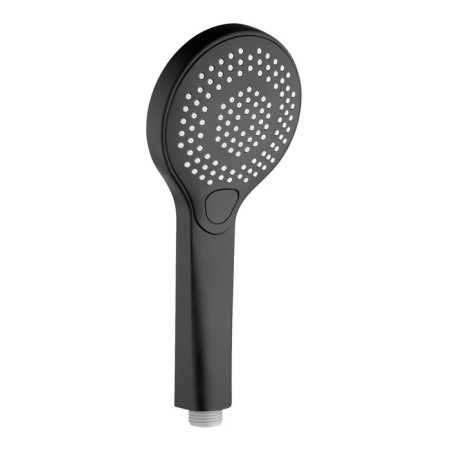 Shower headset Cersanit Neno A63696 Strail, watering can 3 modes, hose 200 mm, black-5