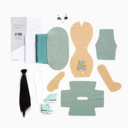 Sewing kit. Interior doll "Cheryl", 21 cm-3