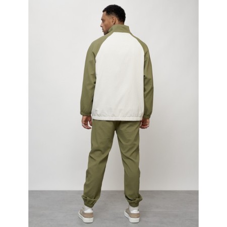 Male tracksuit, size 52, khaki color-3