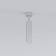 Lamp ceiling Elektrostandard, Diffe LED 8 W, 39x39x197 mm, IP20, silver color