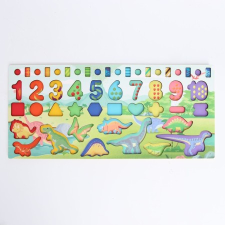 Logic center 5 in 1 "dinosaurs" 40 × 18 × 7 cm-2