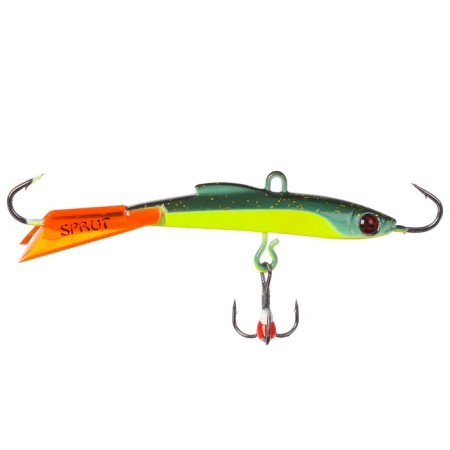Balancir Sprut Usuri No. 7, 17 g, 7 cm, color LBK + additional tee with phosphorus drop