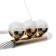 Jerrysto lamp LED 86W gold 90x29.5x9-100 cm Bayerlux