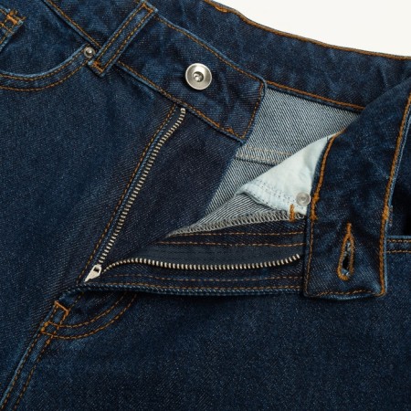Women's jeans minku Blue color, size 44-11