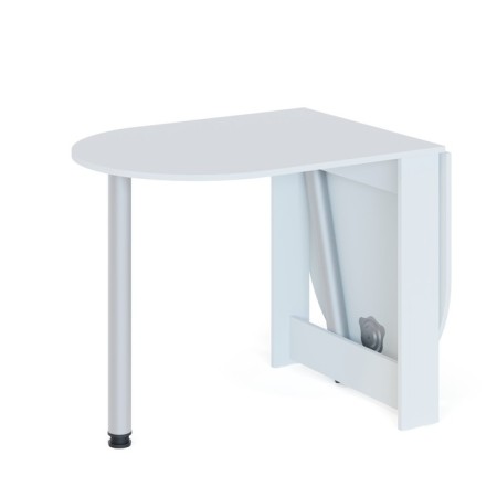 Folding table "SP-17", 916 (1574) × 674 × 740 mm, white color-2
