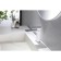 ABBER Weiss Insel AF8010W shell mixer, single -leaf, pour 120 mm, white/chrome