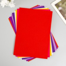 A set of soft felt 