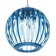 Lamp Bayerlux 3330/1, 1he27 15W, blue 21x24+60 cm