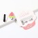 Hair clips for children "sugar baby", 2 pcs, 3 x 1.5 cm