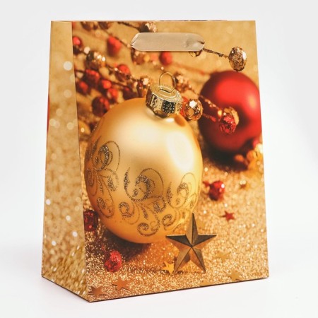 Gift, laminated, "New Year's mood", 18 x 23 x 10 cm-1