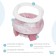 Handypotty road pot in a proprietary bag, pink color