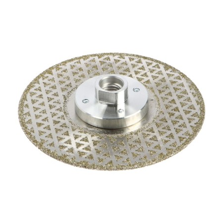 Diamond disk for cutting and grinding tundra, galvanic, continuous, dry cut, 125 mm, M14 993529-1