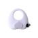 Vibro -ring for prolonging sexual intercourse Jos Moys, White, 6.7 cm