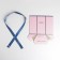 Folding hexagon "Poral pink", 17 × 14.8 × 19.5 cm