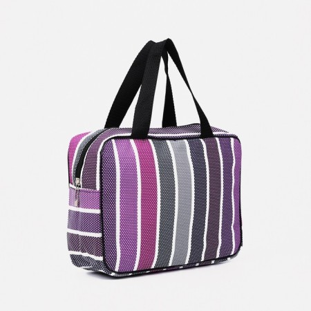 Lightning cosmetic bag, lilac color