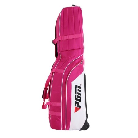 Golf bag, on wheels, 131 x 36 x 42 cm, pink