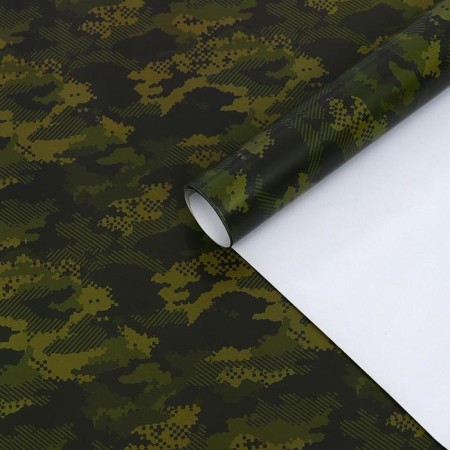 Package paper, "Camouflage No. 2", 49 x 70 cm