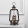 LED figure “Lantern with Santa Claus” 15 × 30 × 12.5 cm, plastic, AAX3 batteries (not in the kit), USB, glow warm white