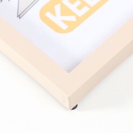 Photo frame plastic 21x30 cm 3 series, beige-2