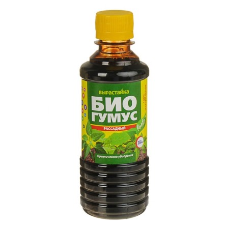 Fertilizer complex "growing" biohumus for seedlings, 0.25 liters