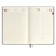 Dated 2025 diary, Escalada, A5+ 176 sheets, integral cover, artificial leather, foil embroidery, liesse, block 80 g/m2, brown