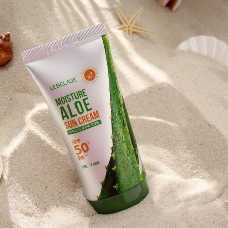 LEBELAGE moisturizer sunscreen with Aloe SPF50+Extract, 70 ml-1