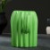 Kashpo-Vaza "Cactus" Green, 14x9x11cm