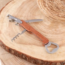 The folding “corkscrew” knife 19.5cm, the blade is 53mm/2mm, with the opener