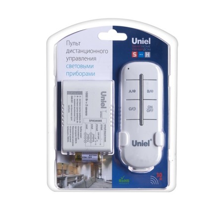 Light control panel Uch-Ph-P005-G2-1000W-30ML, 2 channels x 1000 watts, radius of action 30m-5