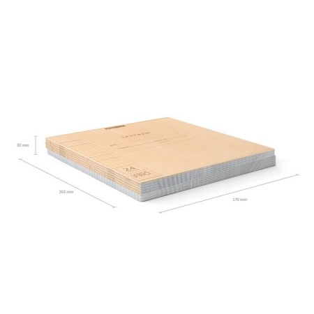 Notebook 24 sheets in the Erichkrause Coverpro NEON Classica, plastic cover, OFSET BOLK, 100%whiteness, Orange-5