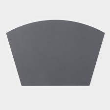 Serving napkin on the TEM table, 30 × 44 cm, dark gray color