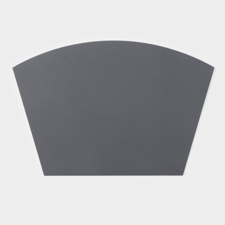Serving napkin on the TEM table, 30 × 44 cm, dark gray color