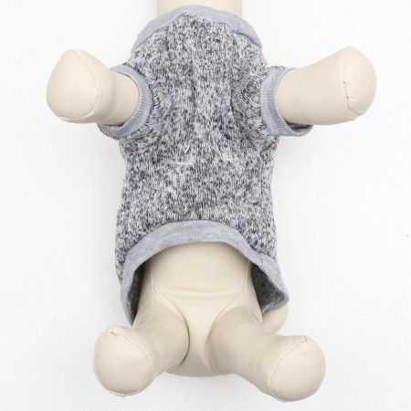 Melange sweater, size XS (DS 14, Osh 23, OG 22 cm), gray-4