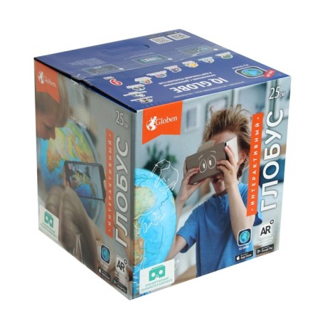 Interactive zoogeographic globe with a backlight 250mm int12500306-1