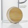 Glass jug with a bamboo cover Bellatenero "Eco", 1.3 l, 14 × 9 × 27 cm