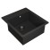 Quartz-quartz kitchen up-up-quartz upd-07, rectangular, color 04 black