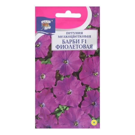 Flowers of Petunia "Barbie", purple, F1, 10 pcs