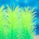 The artificial aquarium, luminous plant, 5 cm, green