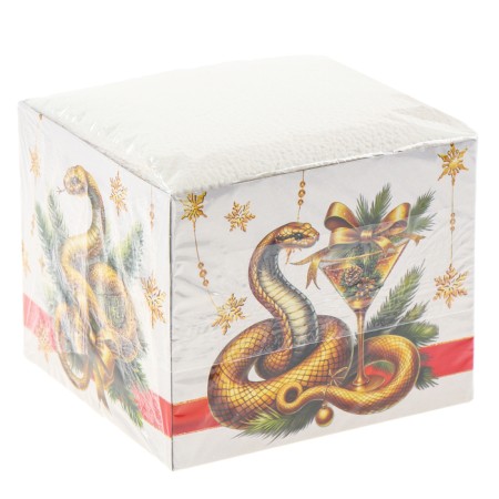 New Year's wipes in the box "Christmas Toy", interior, 75 sheets-2