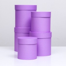 Set of round boxes 5 in 1 