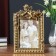 Photo frame Polystone 10x15 cm "Angel" Gold 24.5x15.5x4 cm