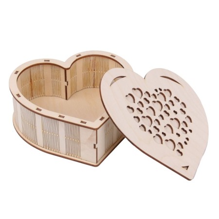 The workpiece for creativity "Casket. Heart "-1